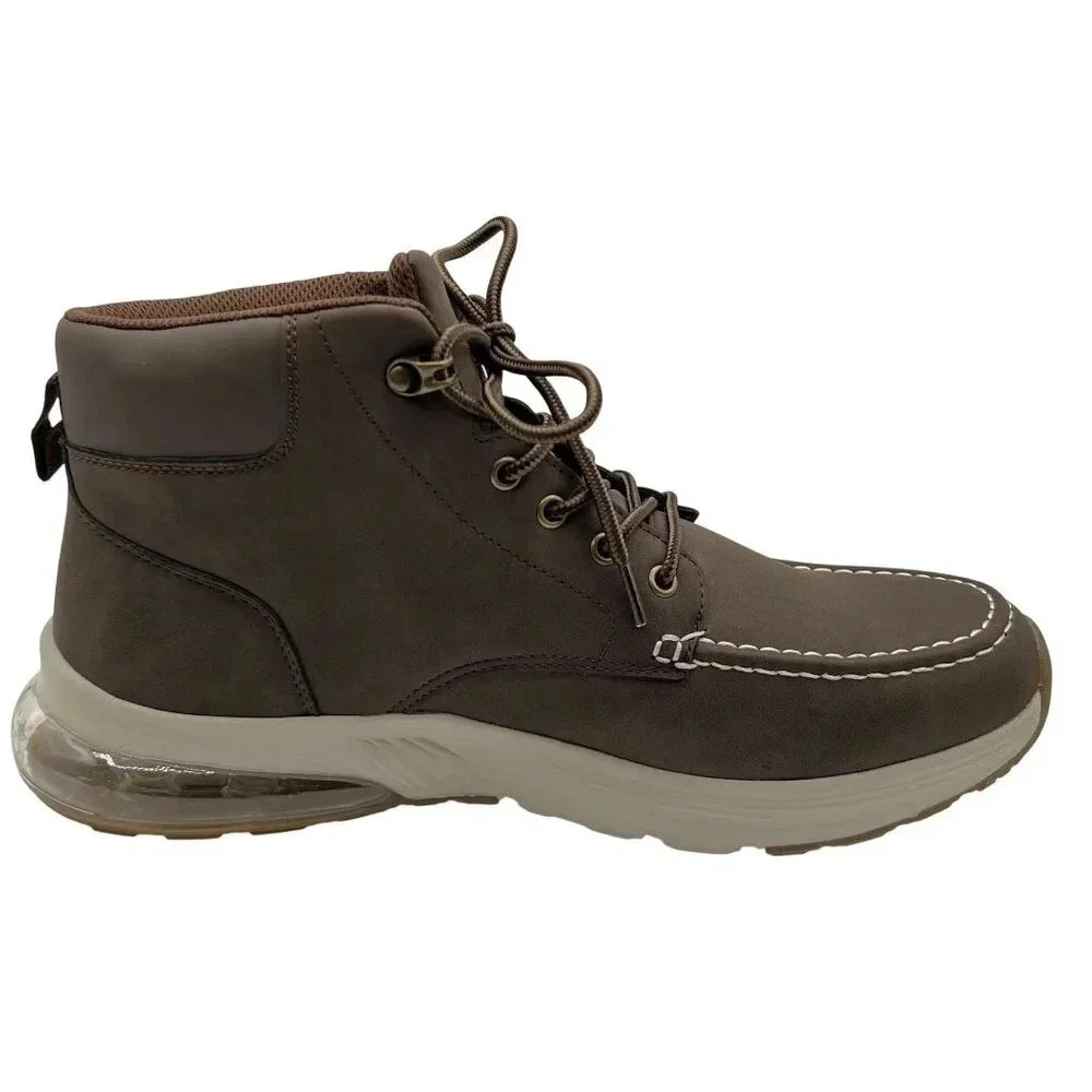 Xray NEW Mens Size 10.5 Brown High-Top Sneakers Vegan Leather Hiking Walking - Picture 7 of 15